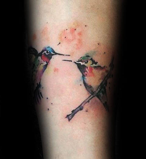 tatuaggio colibri 78