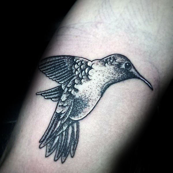 tatuaggio colibri 86