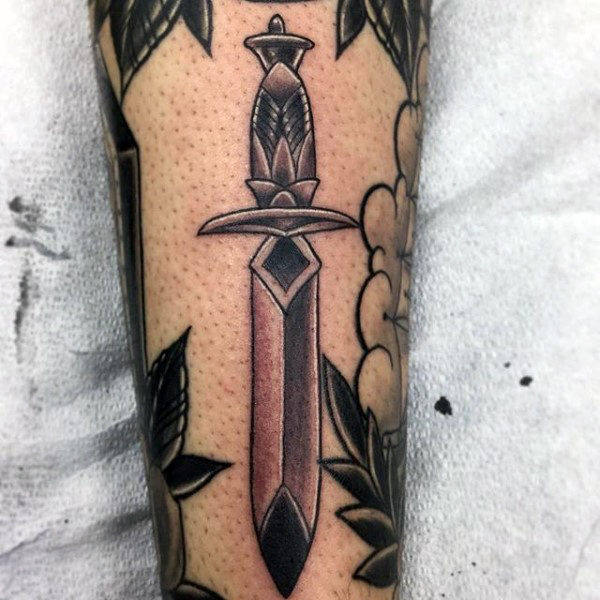 tatuaggio coltello 330