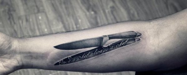 tatuaggio coltello 82