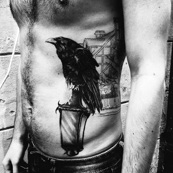 tatuaggio corvo 02