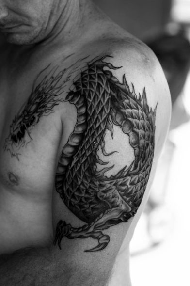 tatuaggio drago 18