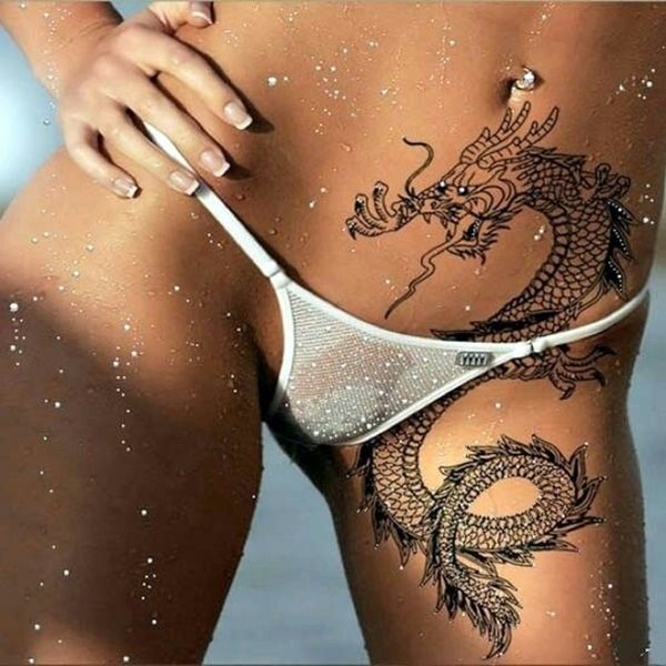 tatuaggio drago 234