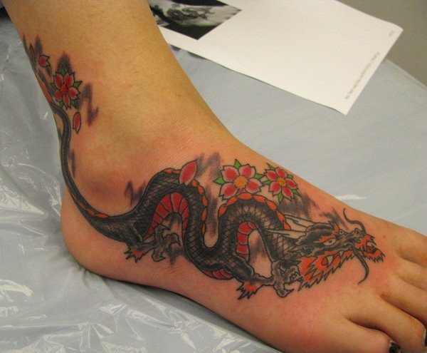 tatuaggio drago 250