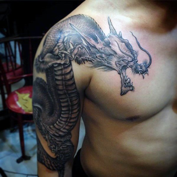 tatuaggio drago 30