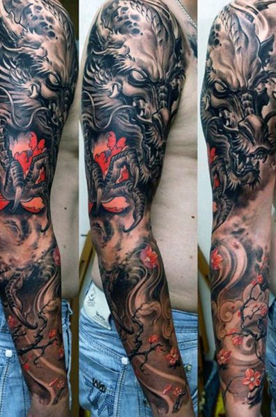 tatuaggio drago 418