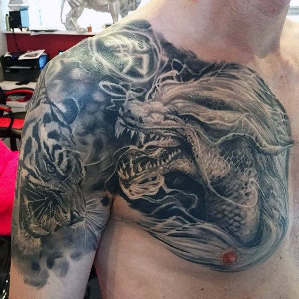 tatuaggio drago 454