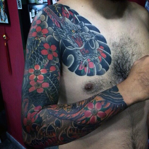 tatuaggio drago 82
