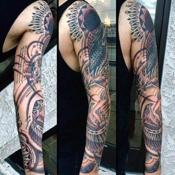 tatuaggio falco 294