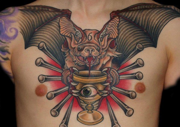 tatuaggio pipistrello 106