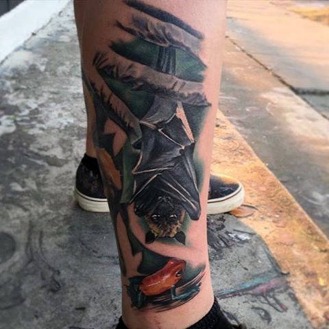 tatuaggio pipistrello 126