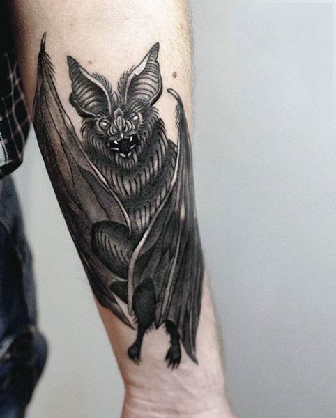 tatuaggio pipistrello 138