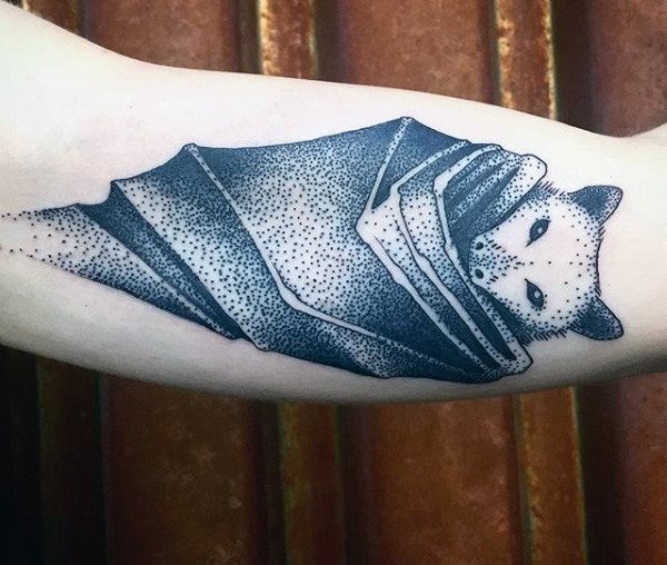 tatuaggio pipistrello 186