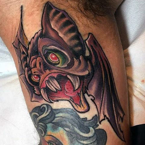 tatuaggio pipistrello 22