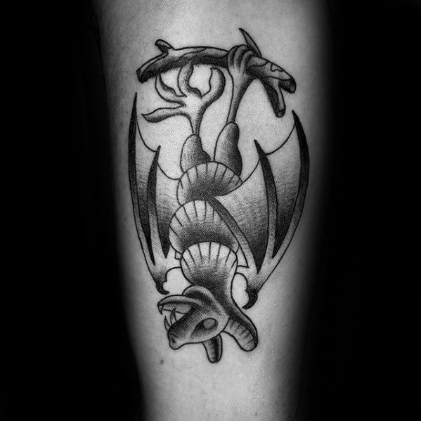 tatuaggio pipistrello 246
