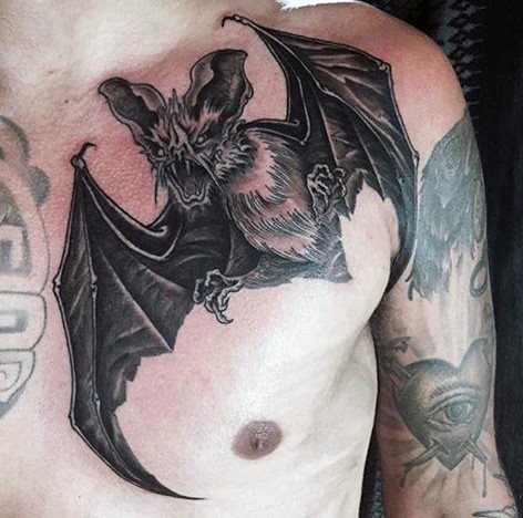 tatuaggio pipistrello 278