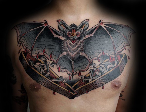 tatuaggio pipistrello 326