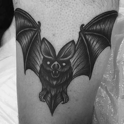 tatuaggio pipistrello 54