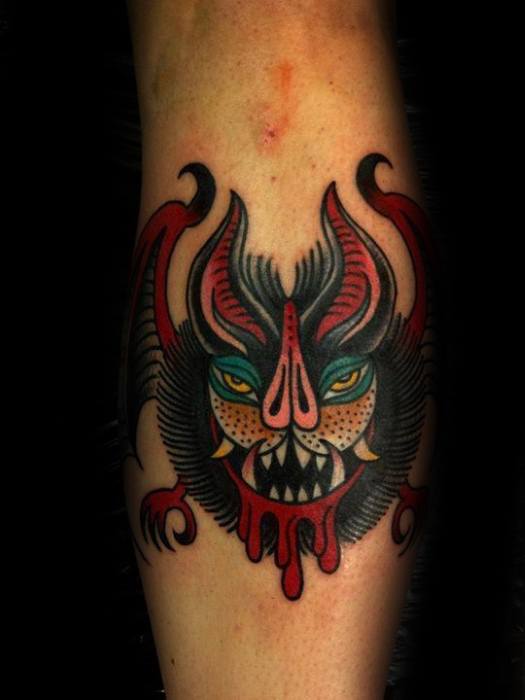 tatuaggio pipistrello 98