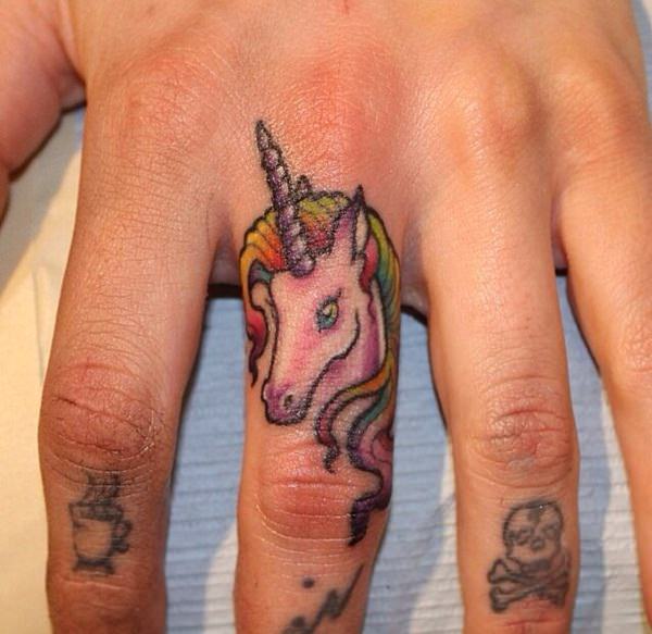 tatuaggio unicorno 06