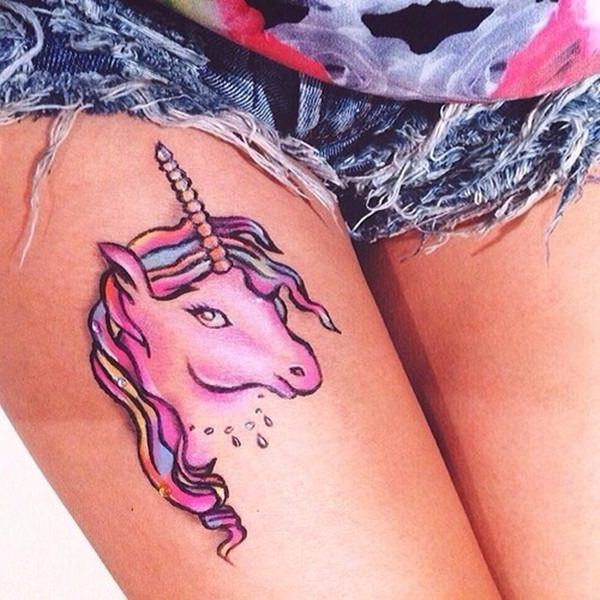 tatuaggio unicorno 178