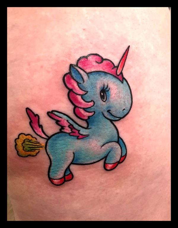 tatuaggio unicorno 274
