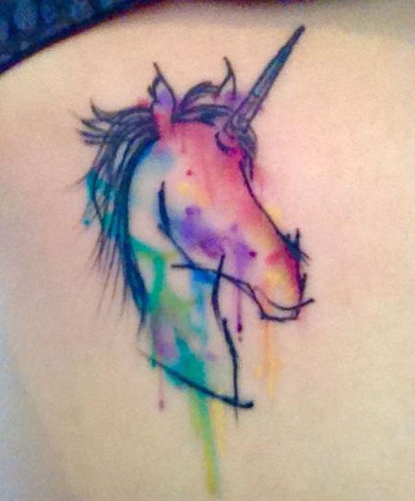 tatuaggio unicorno 34