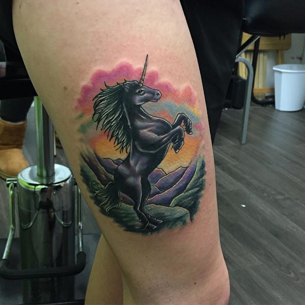 tatuaggio unicorno 362