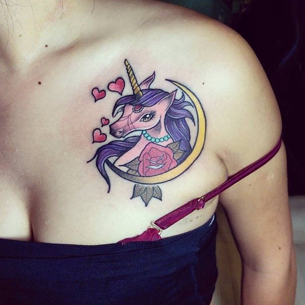 tatuaggio unicorno 370