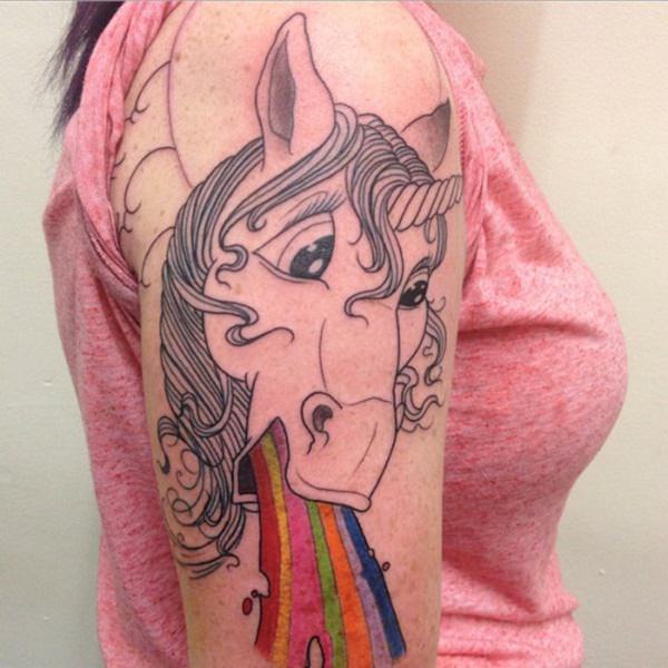 tatuaggio unicorno 38