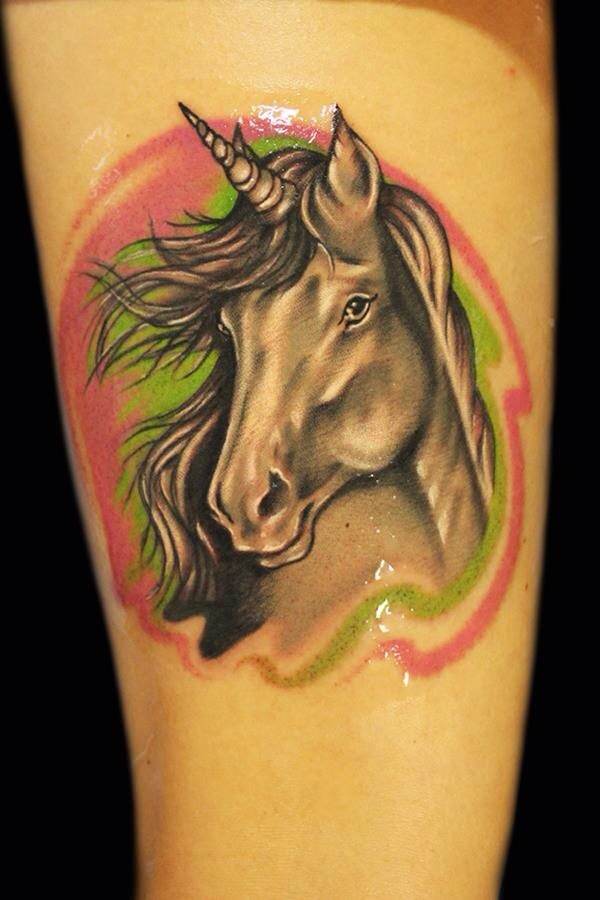 tatuaggio unicorno 442