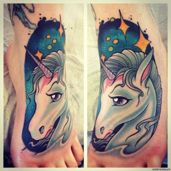 tatuaggio unicorno 482