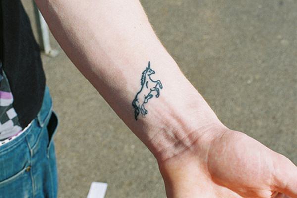 tatuaggio unicorno 74