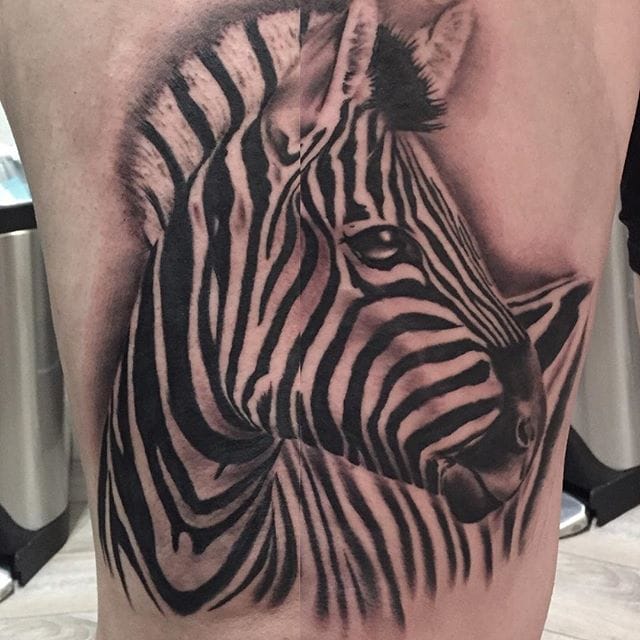 tatuaggio zebra 126