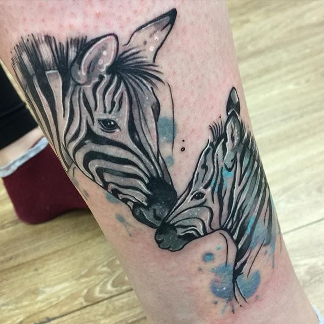 tatuaggio zebra 130