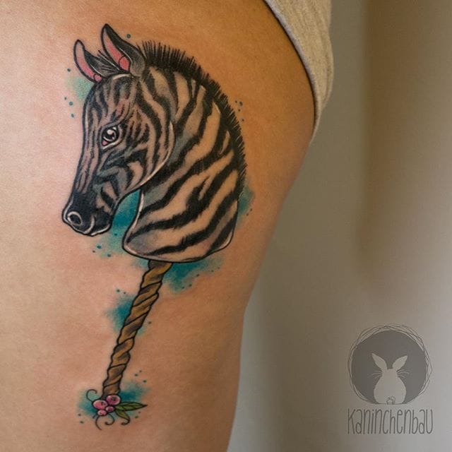 tatuaggio zebra 146