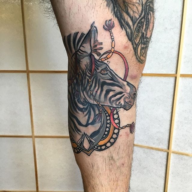 tatuaggio zebra 150