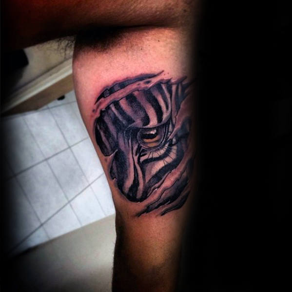 tatuaggio zebra 162