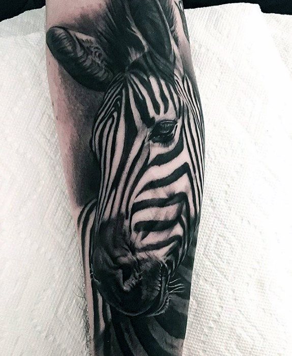 tatuaggio zebra 190