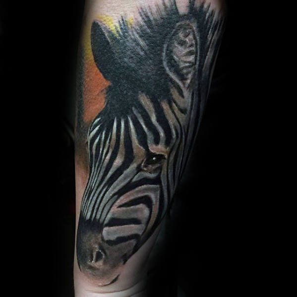 tatuaggio zebra 202