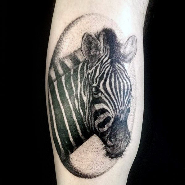 tatuaggio zebra 214