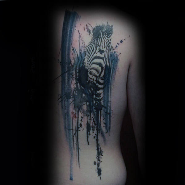 tatuaggio zebra 26