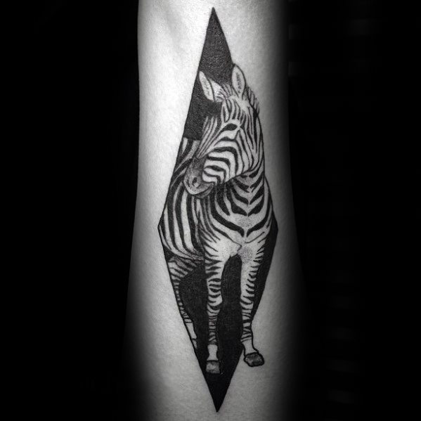 tatuaggio zebra 50