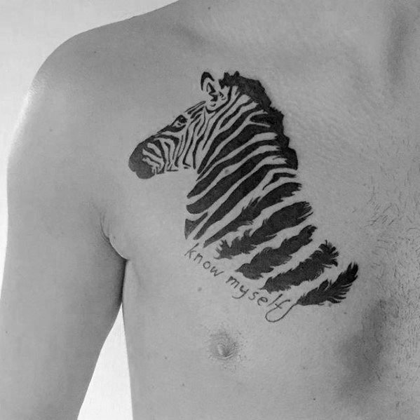 tatuaggio zebra 70