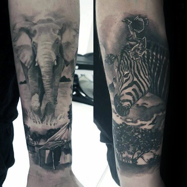 tatuaggio zebra 94