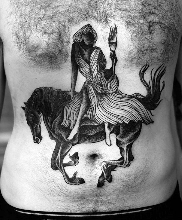 tatuaggio cavallo 128