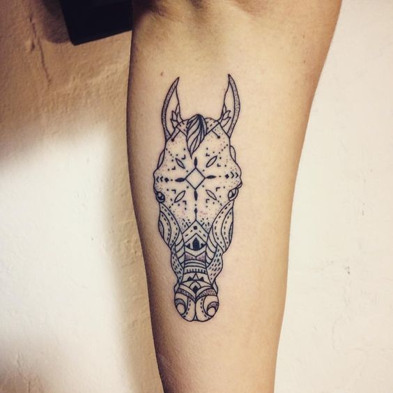 tatuaggio cavallo 44
