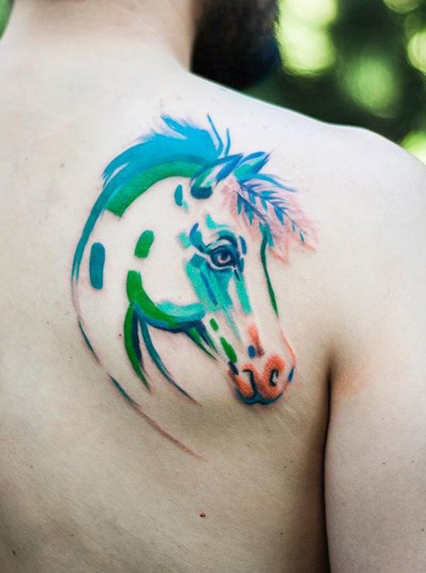 tatuaggio cavallo 500