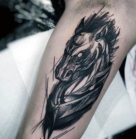 tatuaggio cavallo 65