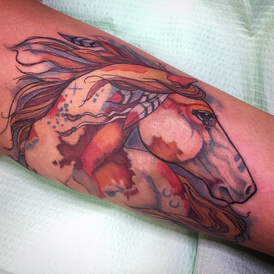 tatuaggio cavallo 71